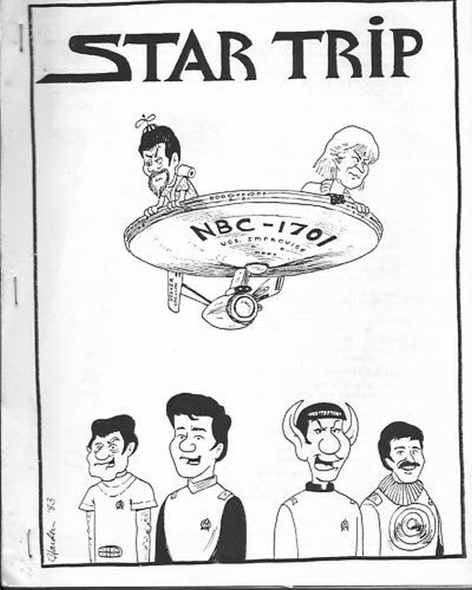 STAR TRIP magazine cover   1983
