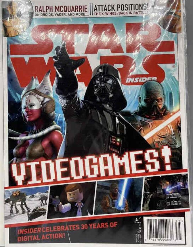 STAR WARS INSIDER magazine cover Issue 135 August/September 2012