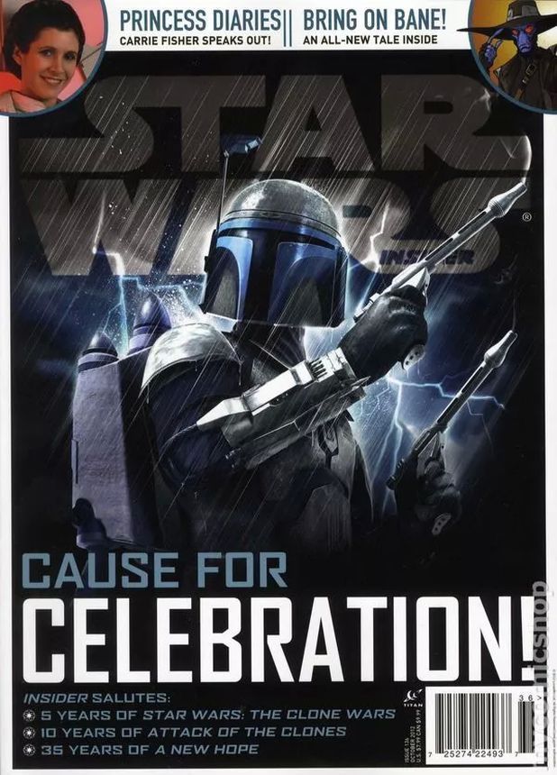 STAR WARS INSIDER magazine cover Issue 136 October 2012