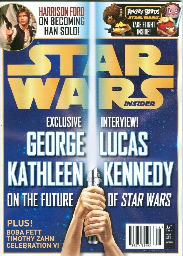 STAR WARS INSIDER magazine cover Issue 138 December 2012