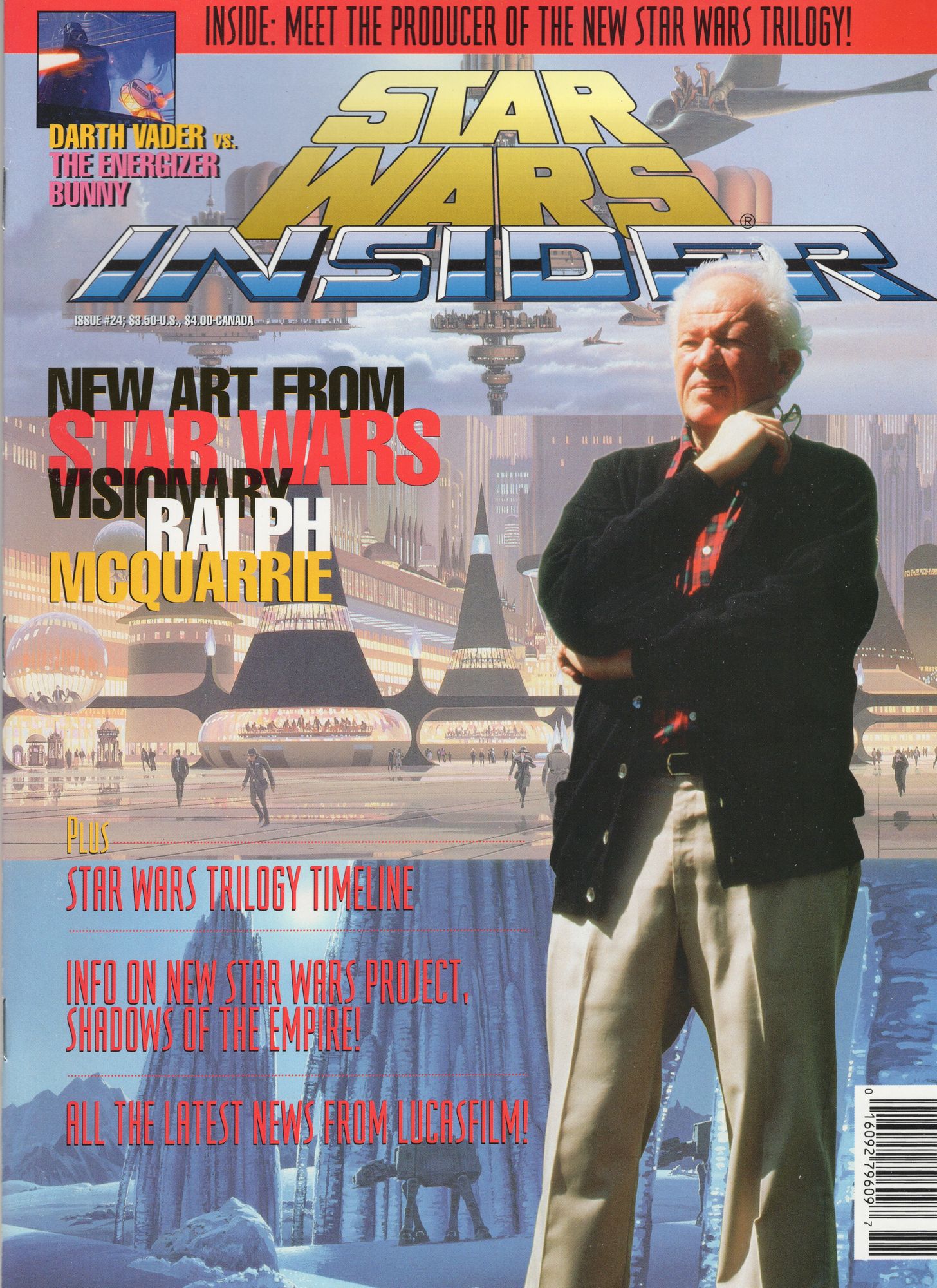 STAR WARS INSIDER magazine cover Issue 24 Winter 1994