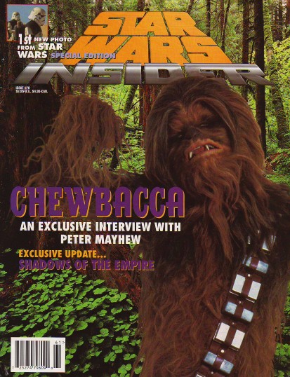 STAR WARS INSIDER magazine cover Issue 28 Winter 1996