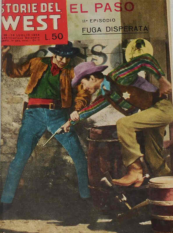 STORIE DEL WEST magazine cover Issue 35 15 July 1953
