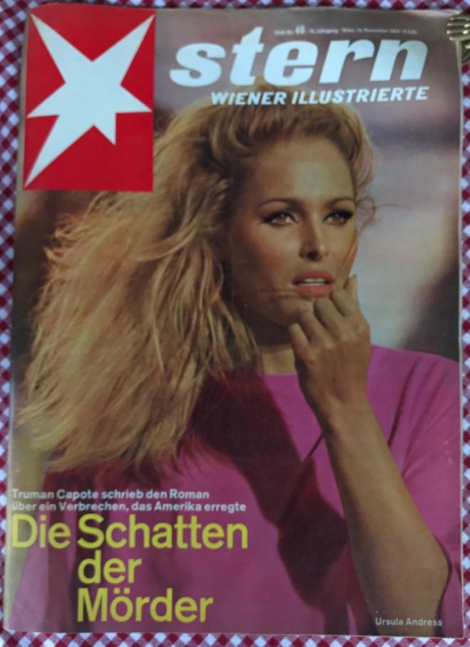 STERN (AUSTRIA) magazine side cover Issue 46   1966
