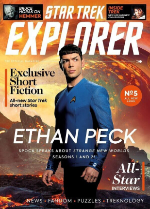 STAR TREK MAGAZINE (USA) magazine cover Issue 5  January 2023