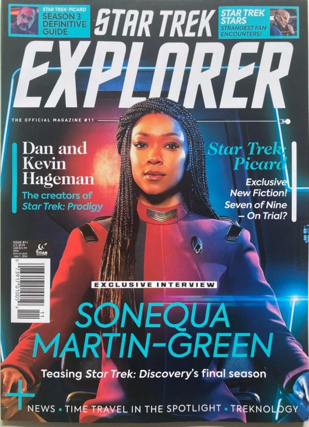STAR TREK MAGAZINE (USA) magazine cover Issue 11   2024