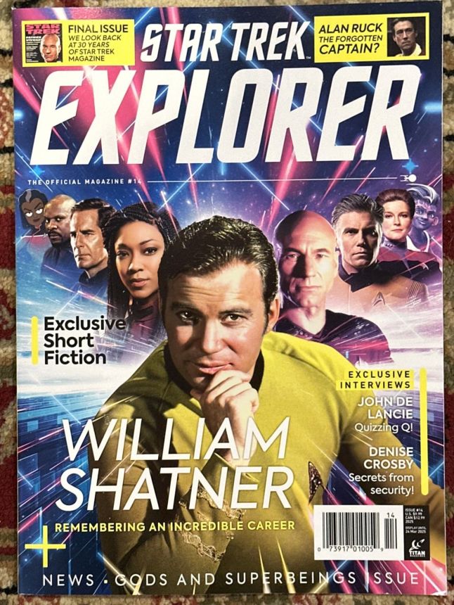 STAR TREK MAGAZINE (USA) magazine cover Issue 14   2024