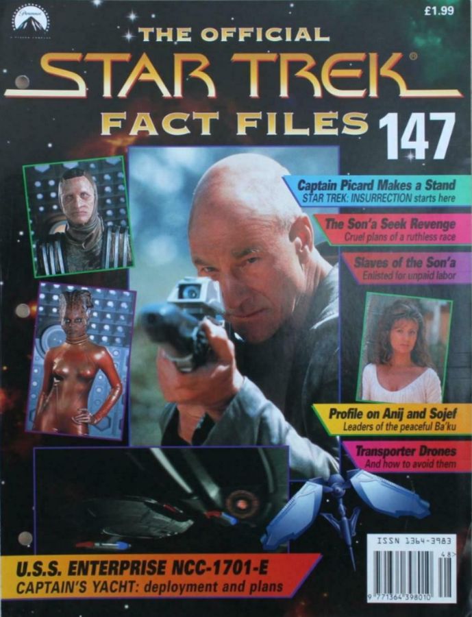 STAR TREK FACT FILES magazine cover Issue 147  
