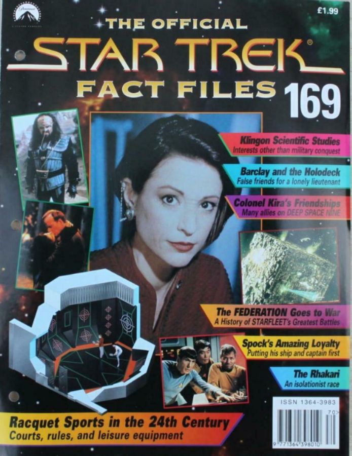 STAR TREK FACT FILES magazine cover Issue 169  