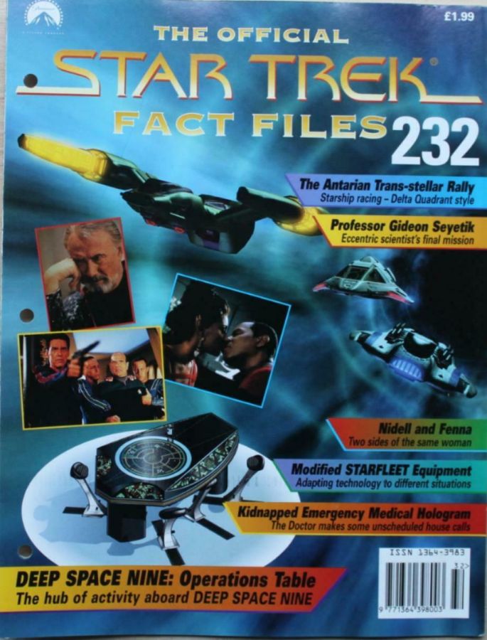 STAR TREK FACT FILES magazine cover Issue 232  
