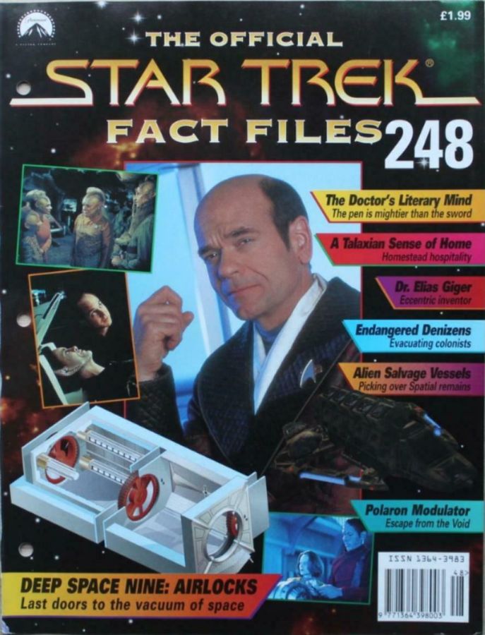 STAR TREK FACT FILES magazine cover Issue 248  