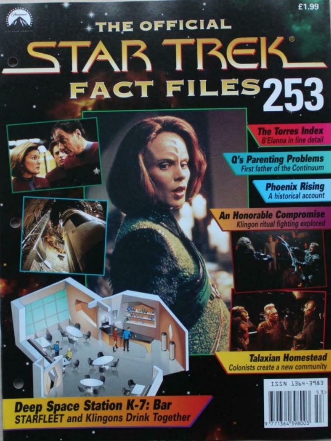 STAR TREK FACT FILES magazine cover Issue 253  
