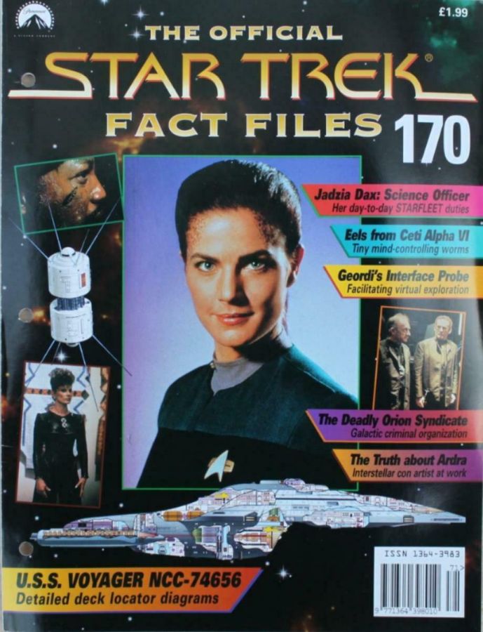 STAR TREK FACT FILES magazine cover Issue 170  
