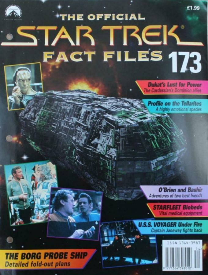 STAR TREK FACT FILES magazine cover Issue 173  