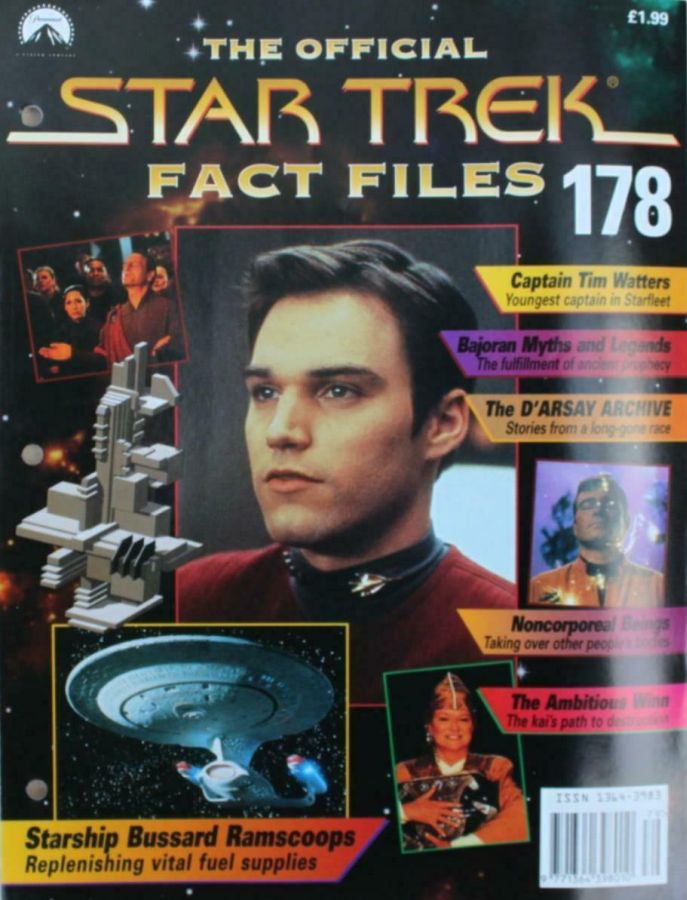 STAR TREK FACT FILES magazine cover Issue 178  