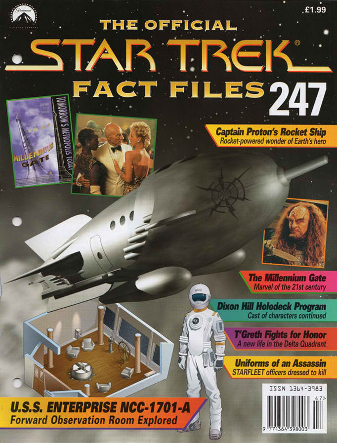 STAR TREK FACT FILES magazine cover Issue 247   