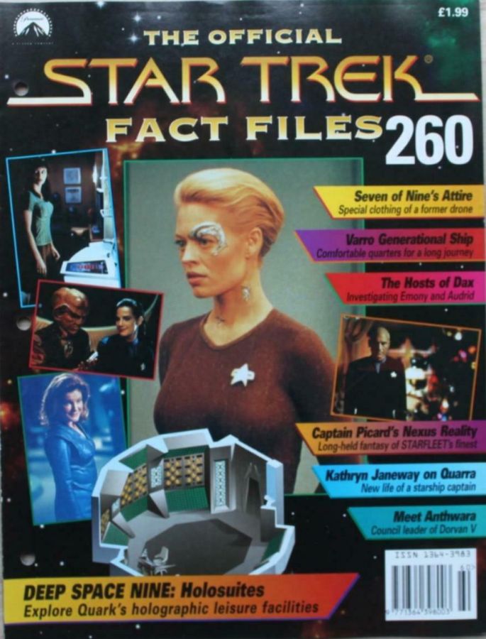 STAR TREK FACT FILES magazine cover Issue 260  