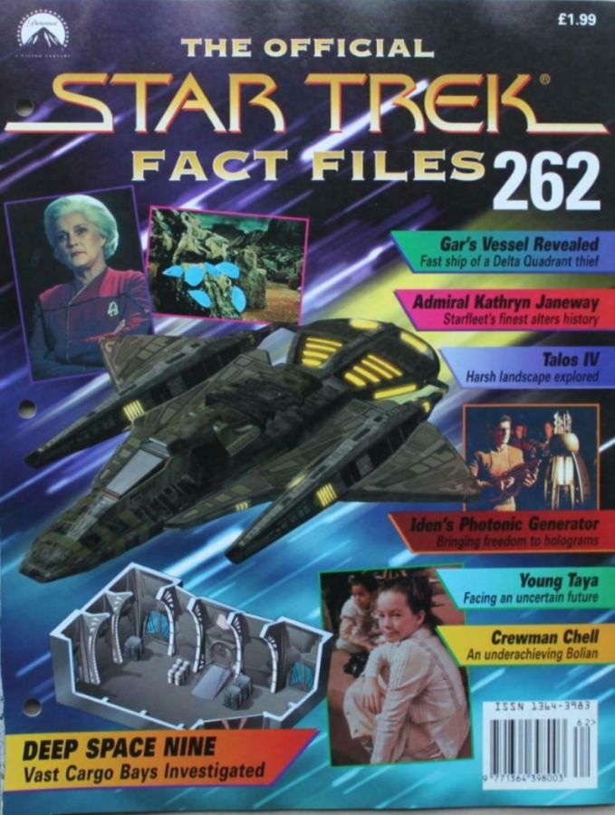 STAR TREK FACT FILES magazine cover Issue 262  