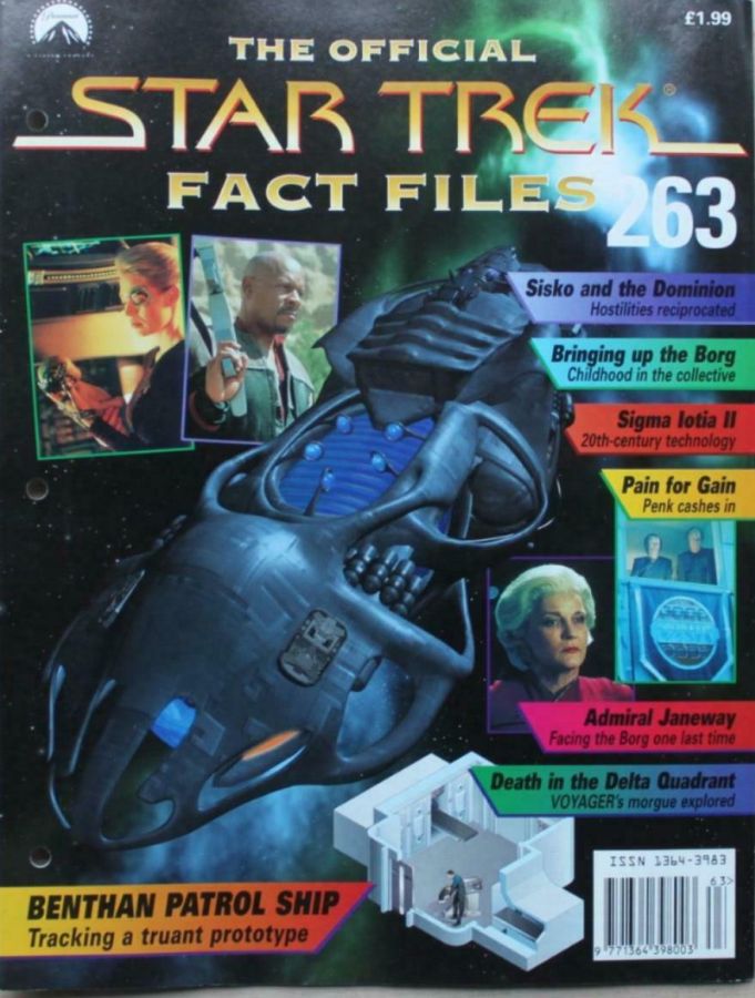 STAR TREK FACT FILES magazine cover Issue 263  