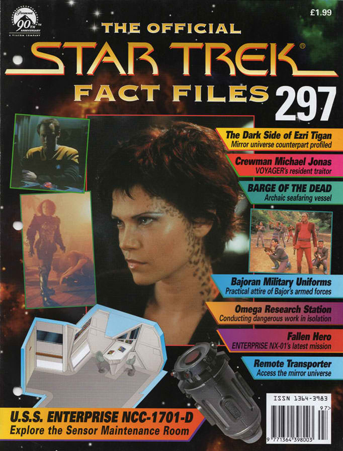 STAR TREK FACT FILES magazine cover Issue 297   