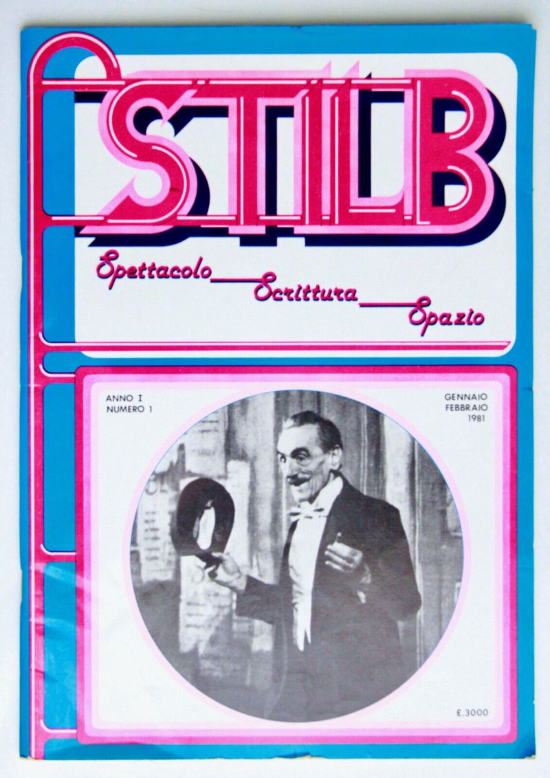 STILB magazine cover Issue 1 January/February 1981