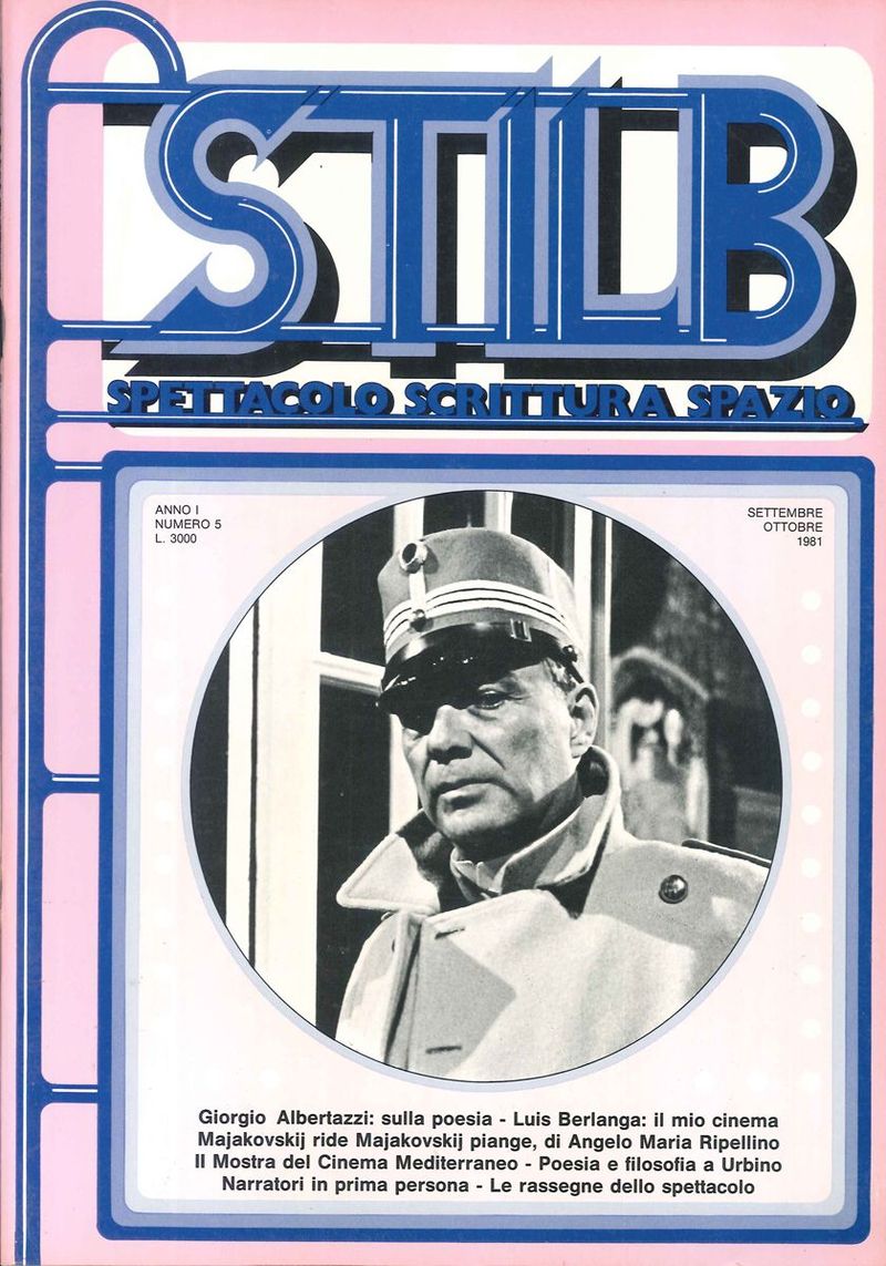 STILB magazine cover Issue 5 October 1981