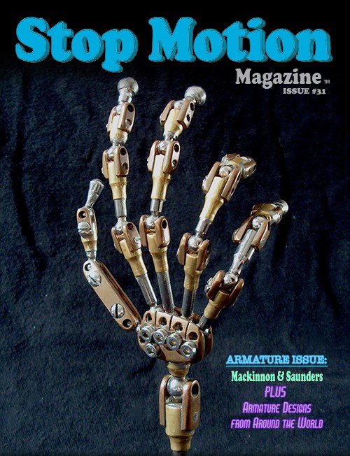 STOP MOTION magazine side cover Issue 31   2018