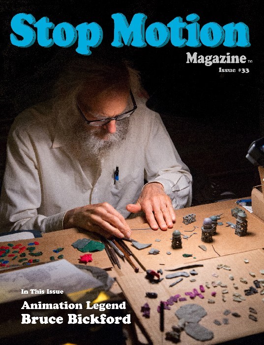 STOP MOTION magazine side cover Issue 33  April 2019