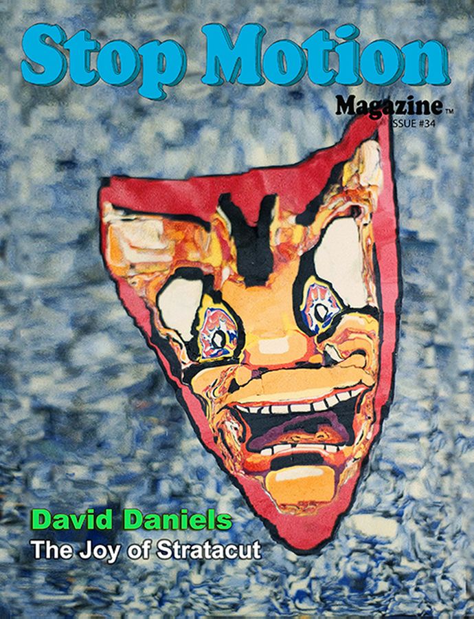 STOP MOTION magazine side cover Issue 34  October 2019