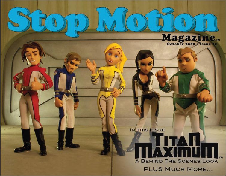 STOP MOTION magazine side cover Issue 2 October/November 2009