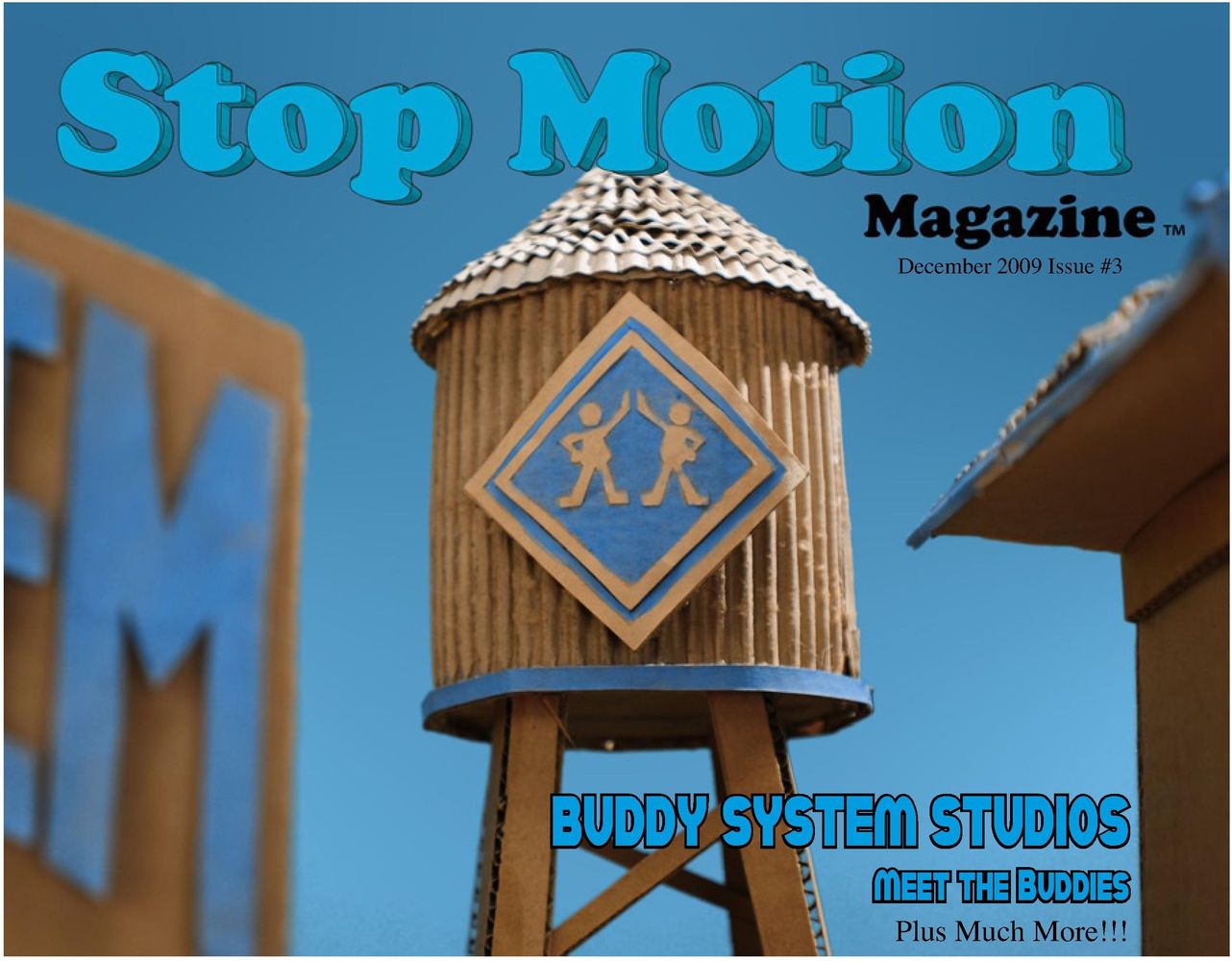 STOP MOTION magazine side cover Issue 3 December 2009