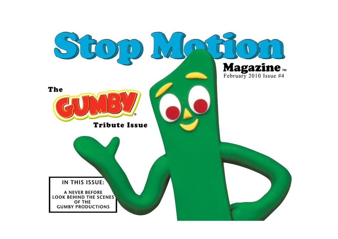 STOP MOTION magazine side cover Issue 4 February/March 2010