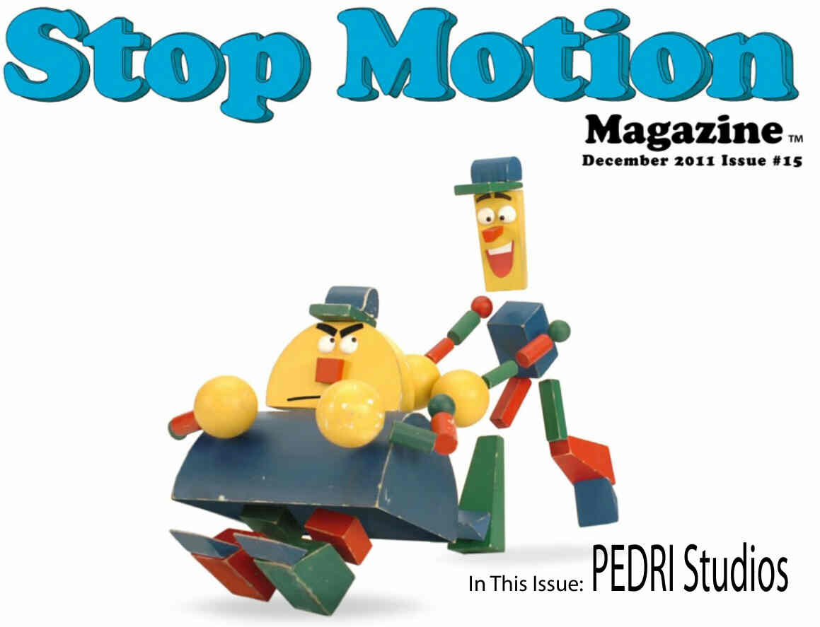 STOP MOTION magazine side cover Issue 15 December 2011