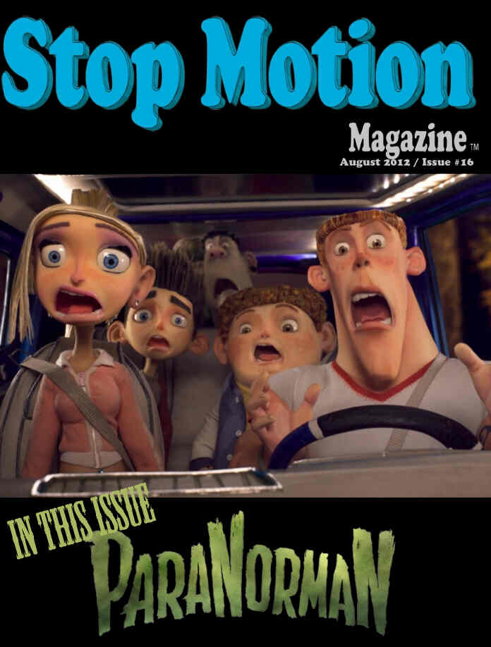 STOP MOTION magazine side cover Issue 16 August 2012