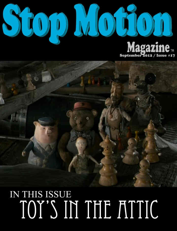 STOP MOTION magazine side cover Issue 17 September 2012