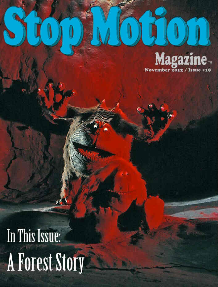 STOP MOTION magazine side cover Issue 18 November 2012