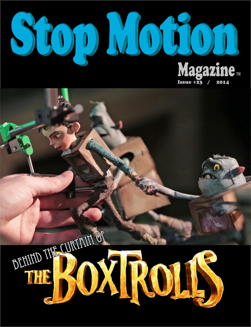 STOP MOTION magazine side cover Issue 23  2014