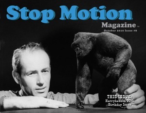 STOP MOTION magazine side cover Issue 8 October/November 2010