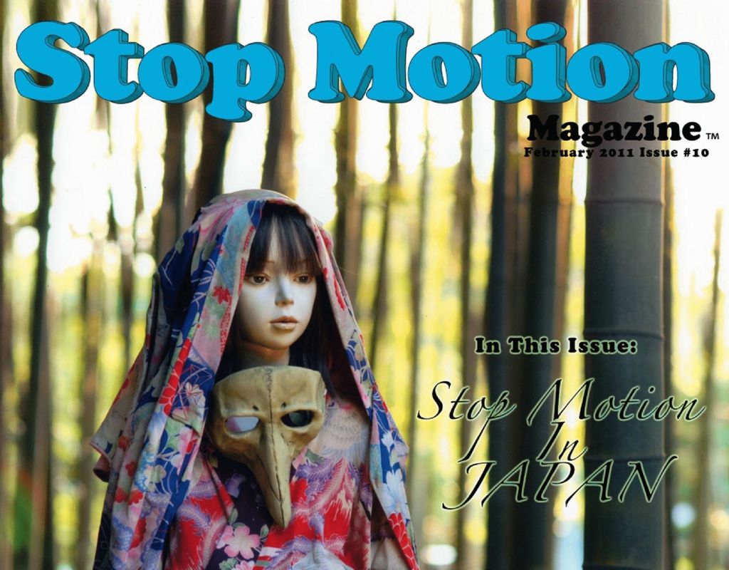 STOP MOTION magazine side cover Issue 10 February/March 2011