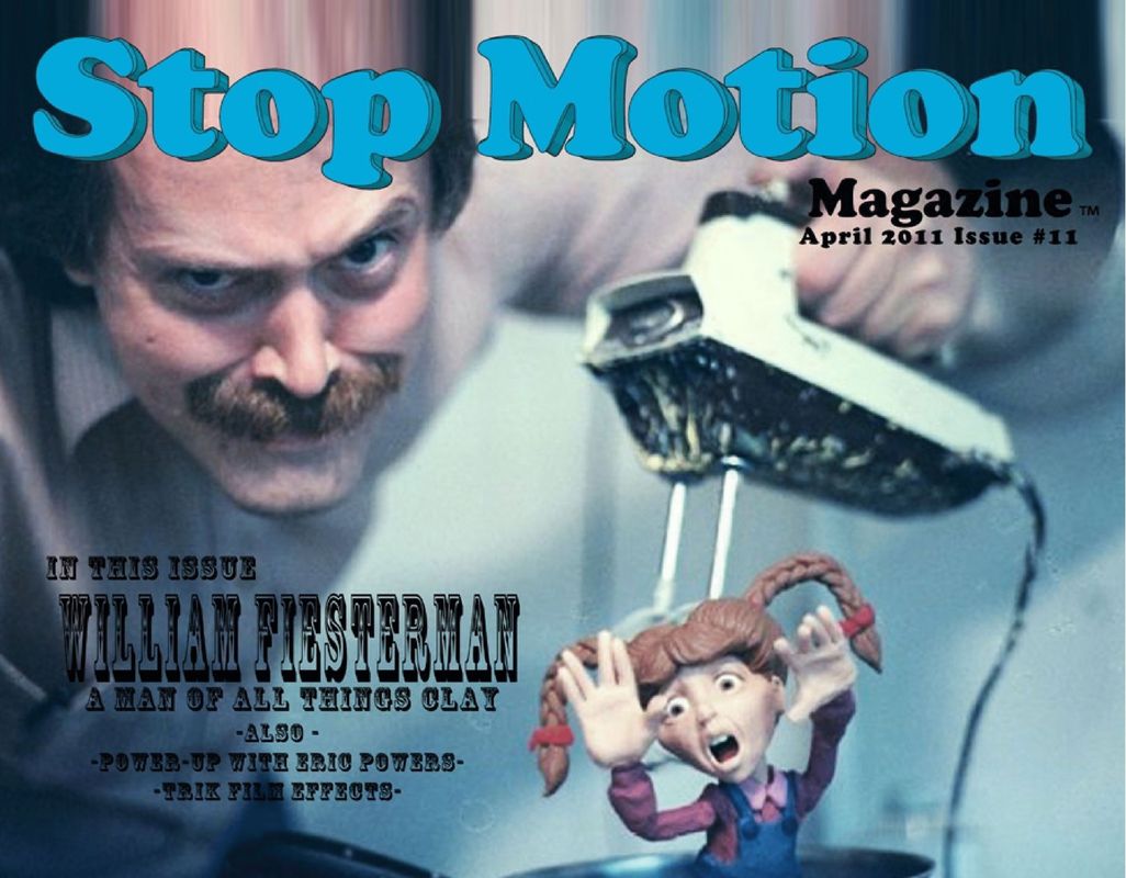 STOP MOTION magazine side cover Issue 11 April/May 2011