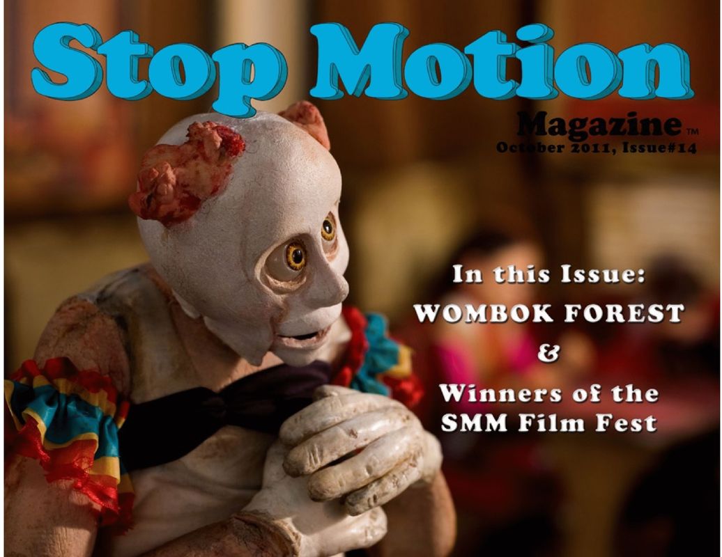 STOP MOTION magazine side cover Issue 14 October/November 2011