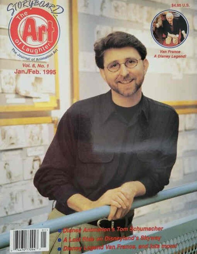 STORYBOARD(USA) magazine side cover  January/February 1995