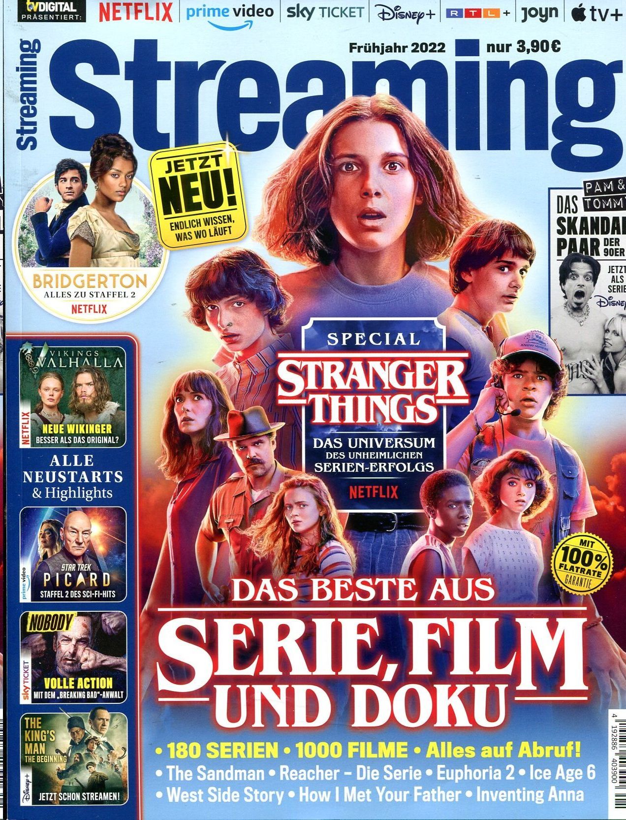 STREAMING magazine cover Spring 2022