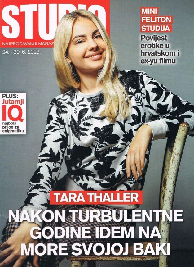 STUDIO (Croatia) magazine side cover 24 June 2023