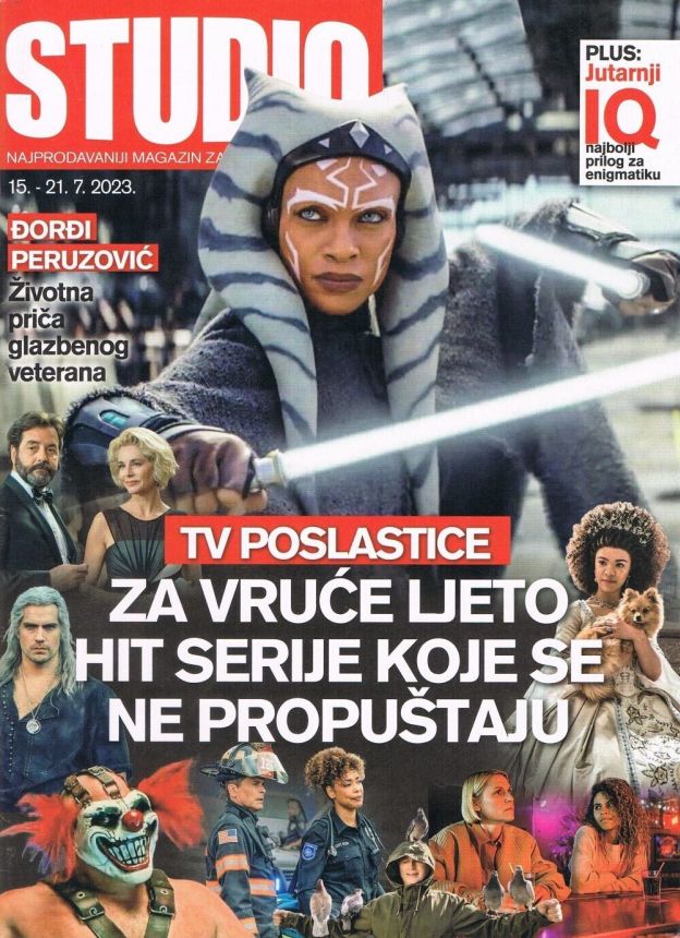 STUDIO (Croatia) magazine cover 15 July 2023