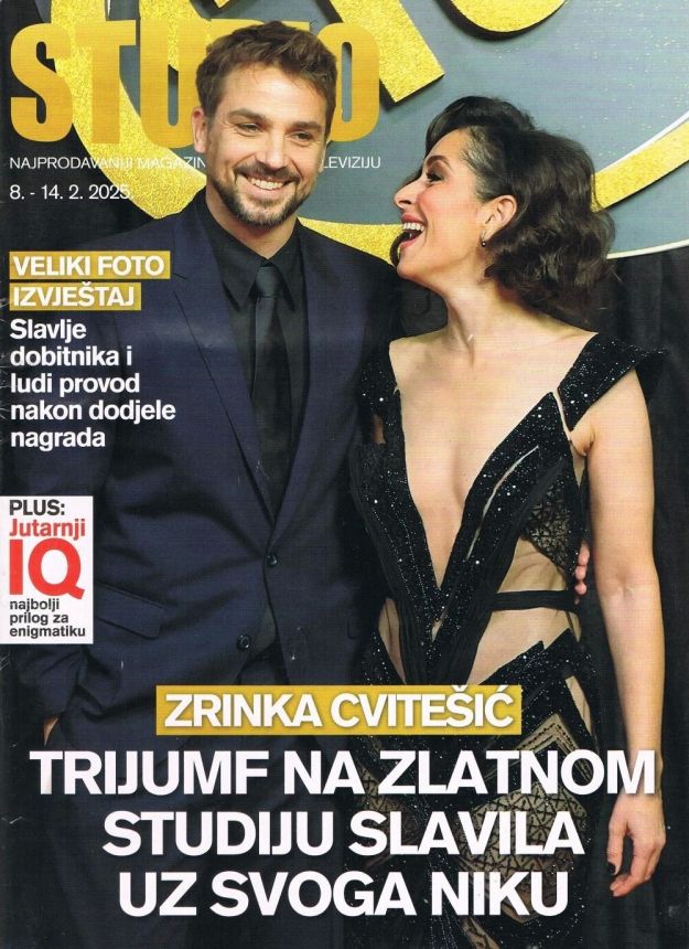 STUDIO (Croatia) magazine cover Issue 1034 8 February 2025