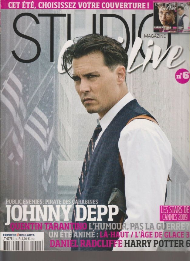 STUDIO CINE LIVE magazine cover Issue 6 July/August 2009
