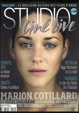 STUDIO CINE LIVE magazine cover Issue 10 December 2009