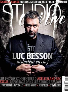 STUDIO CINE LIVE magazine side cover Issue 15 May 2010