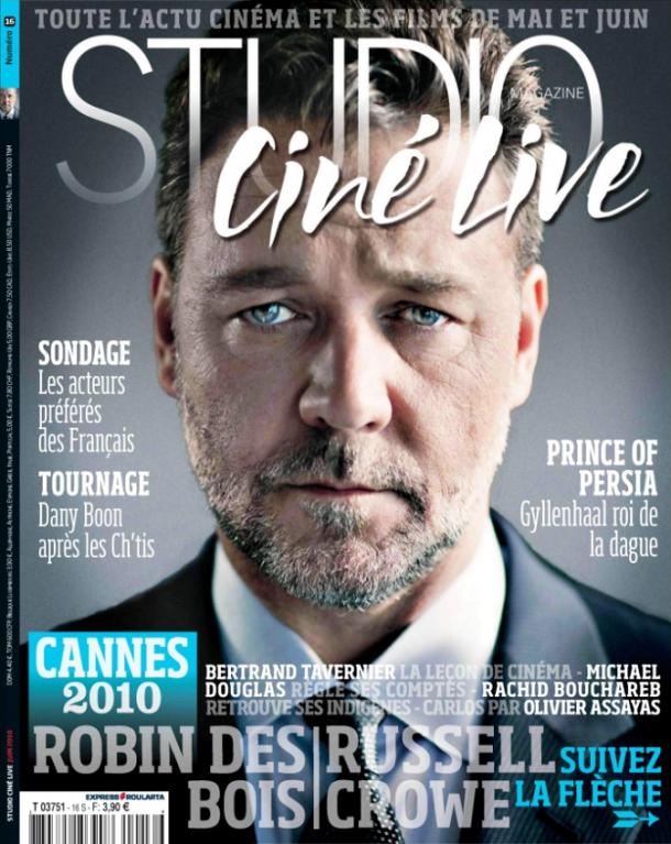 STUDIO CINE LIVE magazine side cover Issue 16 June 2010